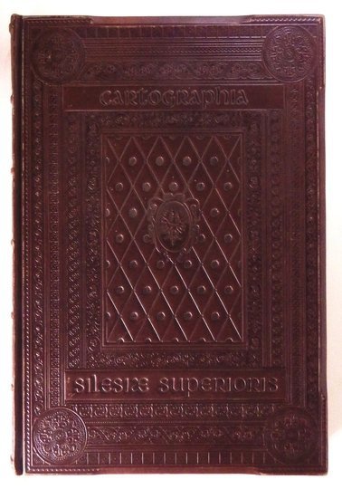 [ATLAS]. Cartographia Silesie Superioris. Katowice 2006. Arsilesia. folio, s. 88, map 54. oprawa oryginalna skóra, wytłaczana