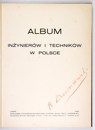 ALBUM inżynierów i techników w Polsce.