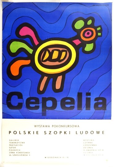 MŁODOŻENIEC Jan - Cepelia. Wystawa pokonkursowa Polskie Szopki Ludowe. 1971.