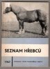 Seznam hrebcu pusobicich na pripoustecich stanicich v CSSR v roce 1967 