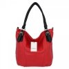 Torebka Damska Shopper Bag XL firmy Hernan Czerwona