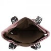 Modna Torebka Shopper Bag XL firmy Herisson Pudrowy Róż