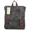 Modny Plecak Damski Vintage firmy Herisson Szary