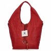 Torebka Damska Na Co Dzień Shopper Bag firmy Hernan  Czerwona