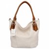 Torebka Damska Shopper Bag XL firmy Hernan Beżowa/Ruda