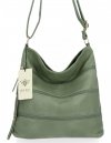 BEE BAG Torebka Damska Listonoszka Celine Zielona