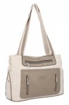 Torebka Shopper Bag firmy Hernan Beżowa