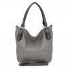 Torebka Damska Shopper Bag XL firmy Hernan Jasno Szara