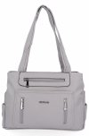 Torebka Shopper Bag firmy Hernan Jasno Szara