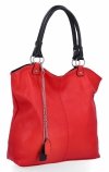 Torebka Damska Shopper Bag XL firmy Hernan Czerwona