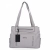 Torebka Shopper Bag firmy Hernan Jasno Szara