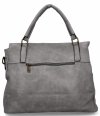 Torebka Damska w Stylu Vintage firmy Hernan Jasno Szara
