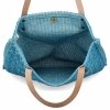 Modna Torebka Shopper Bag  Niebieska