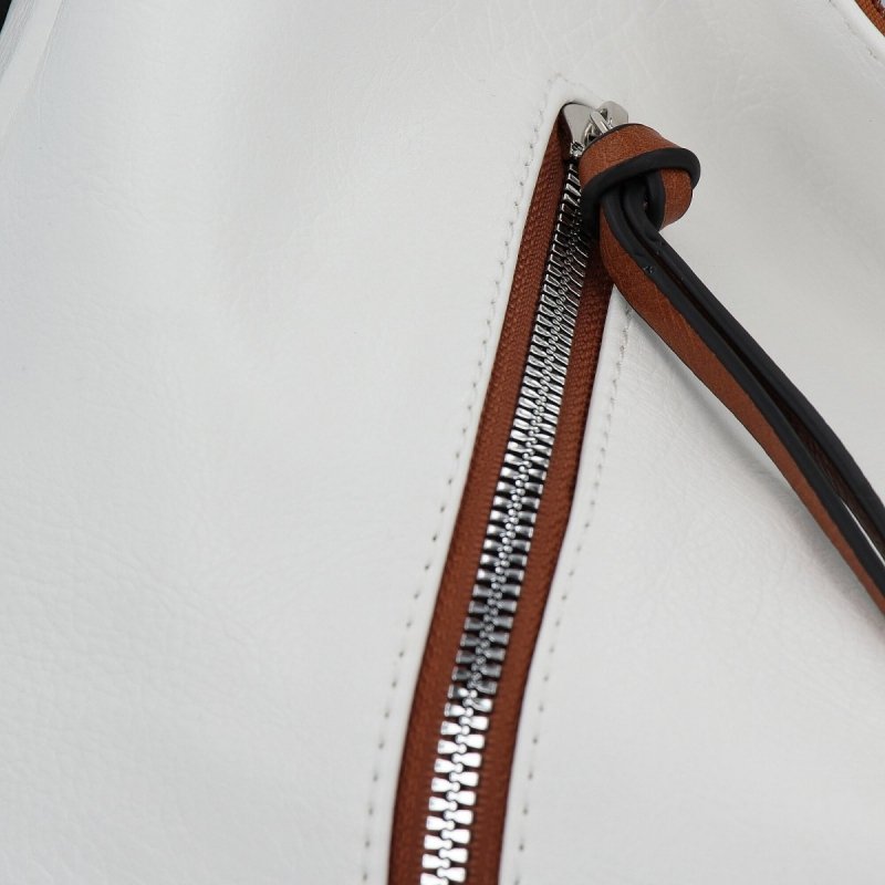 Torebka Damska XL firmy Hernan Biała