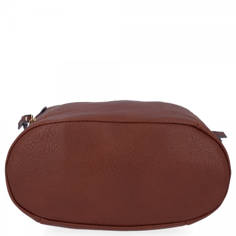 BEE BAG Torebka Damska Listonoszka Ivy Brązowa