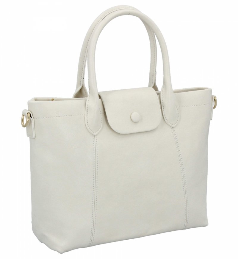 Klasyczna Torebka Damska firmy Herisson Biała