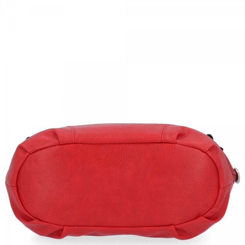 Torebka Damska Shopper Bag XL firmy Hernan Czerwona