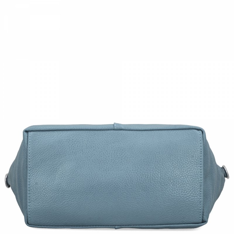 Torebka Damska Na Co Dzień Shopper Bag firmy Hernan Błękitna