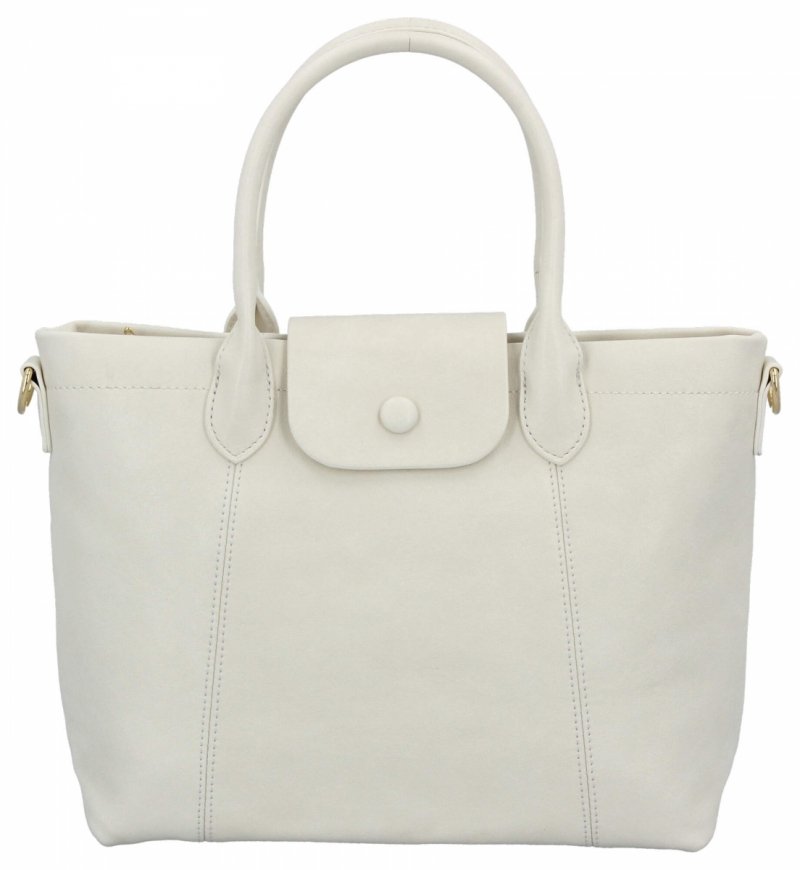 Klasyczna Torebka Damska firmy Herisson Biała
