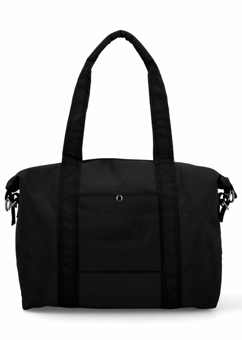 Torebka Damska XL typu Shopper Bag firmy Hernan Czarna