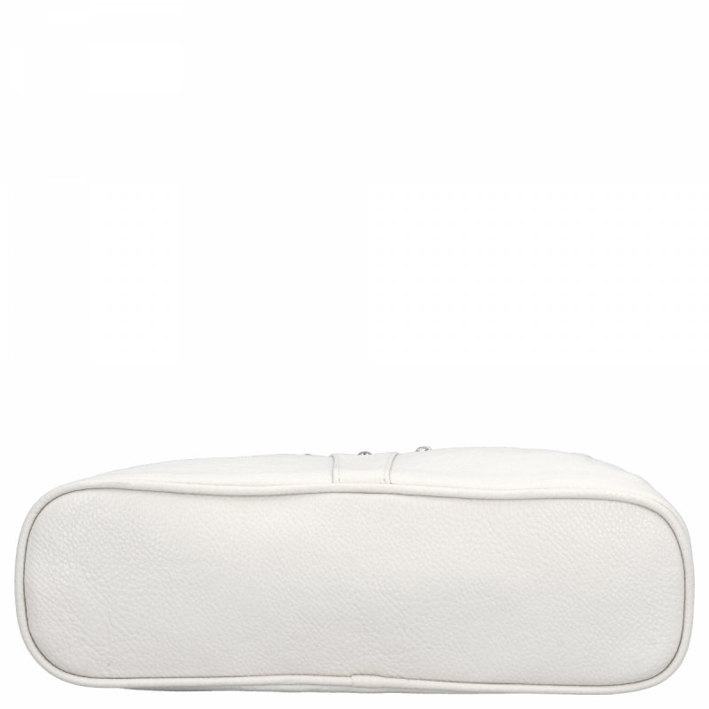 Torebka Damska typu Shopper Bag firmy Hernan Biała