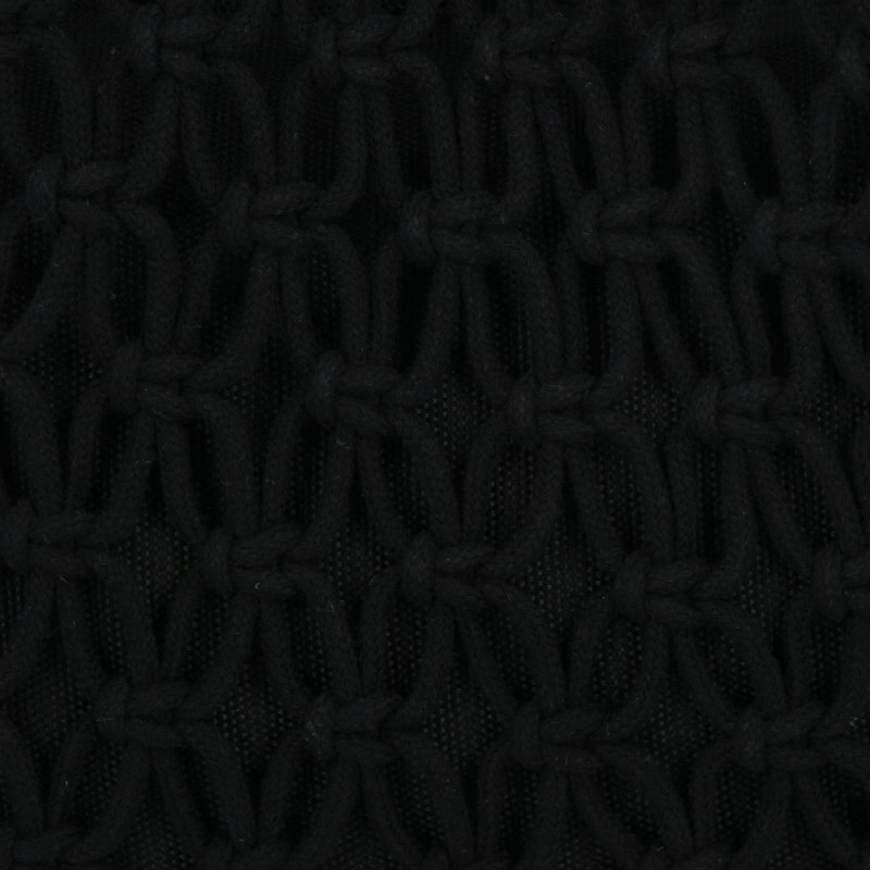 Ratanowa Torebka Damska firmy Herisson Czarna