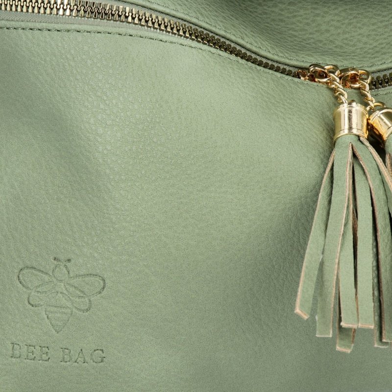 BEE BAG Uniwersalna Torebka Damska Valeria Jasno Zielona