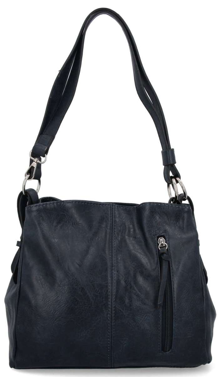 Torebka Damska Shopper Bag XL firmy Hernan Granatowa