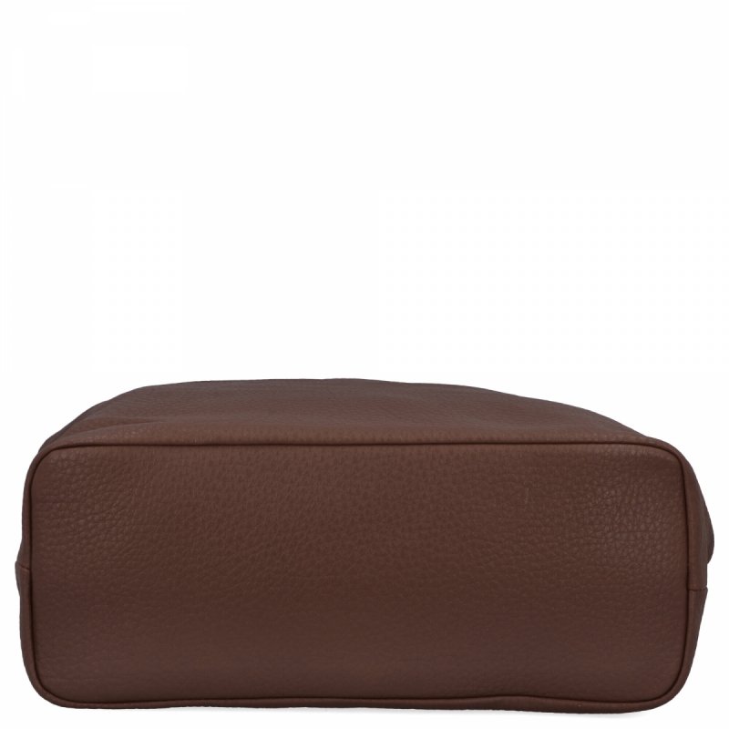 Torebka Damska Na Ramię firmy Herisson Ciemno Beżowa