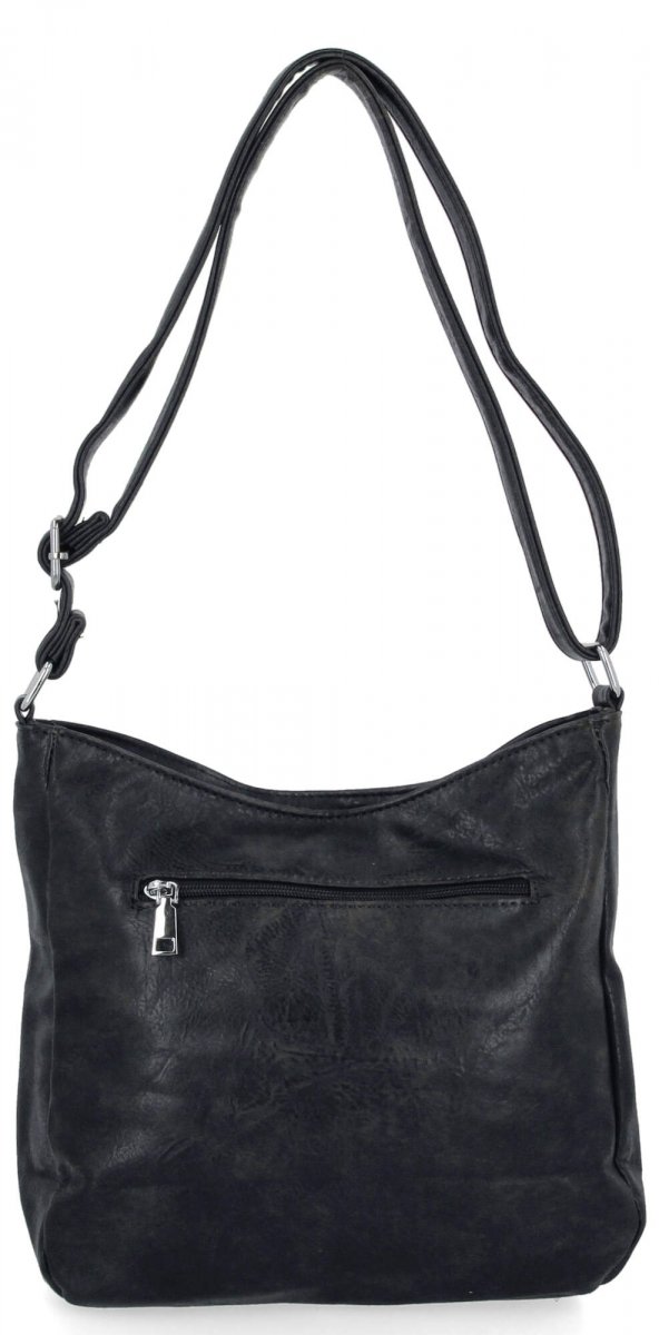 Miejska Torebka Damska Listonoszka firmy Herisson Czarna