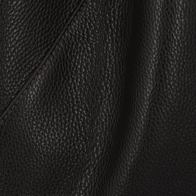 Torebka Skórzana Shopper Bag z Etui Czekoladowa