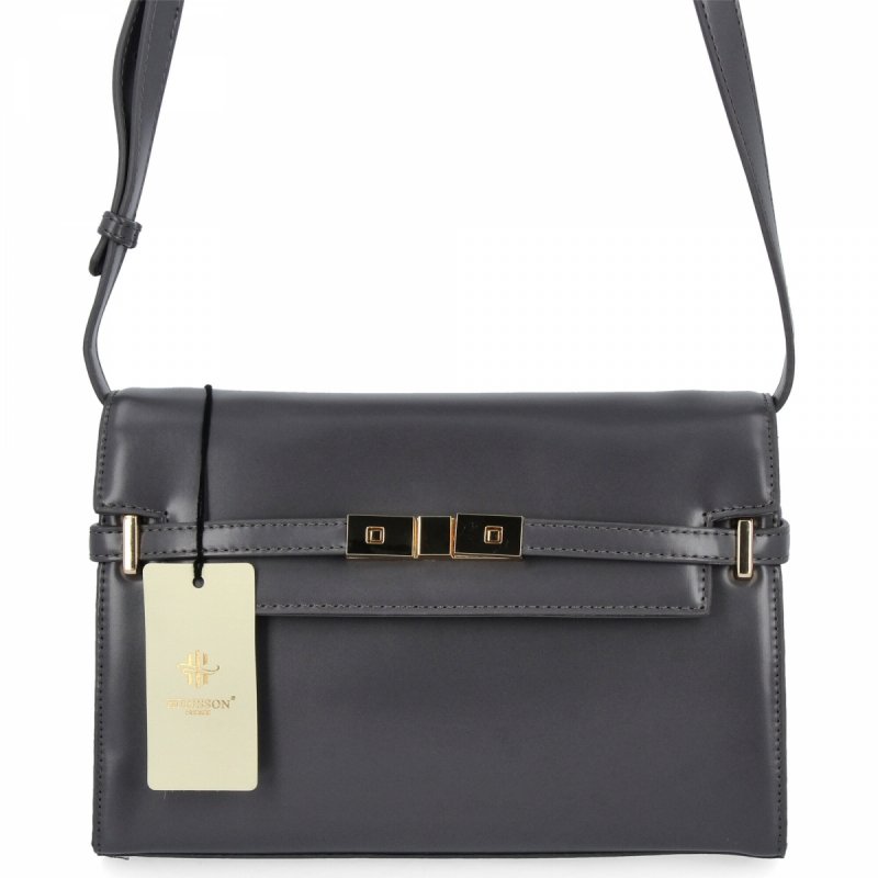 Elegancka Torebka Damska Listonoszka firmy Herisson Szara