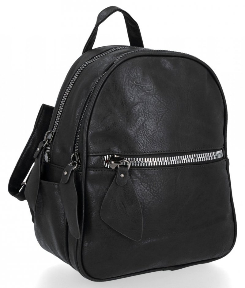 BEE BAG Plecak Damski Lara Czarny