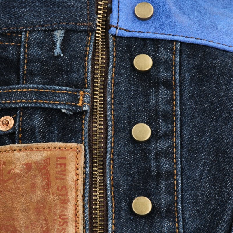 Modny Plecak Damski XL Kobaltowy/Jeansowy