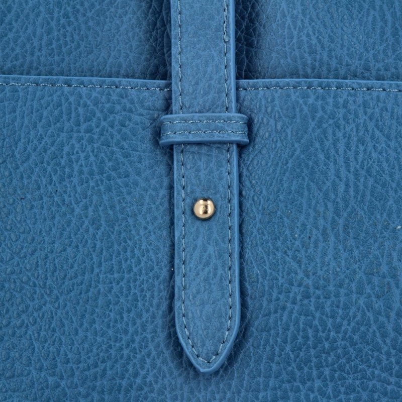 Torebka Damska XL typu Shopper Bag firmy Herisson Jasno Niebieska