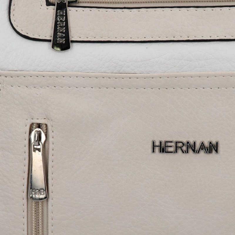 Torebka Shopper Bag firmy Hernan Biała