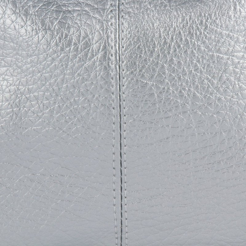 Uniwersalna Torebka Damska Shopper Bag firmy Hernan Srebrna