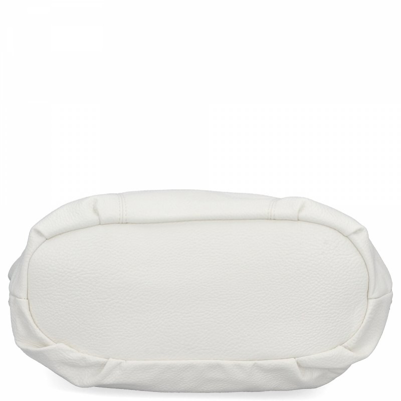 Torebka Damska Shopper Bag XL firmy Hernan Biała