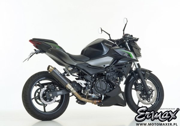 Sportowy wydech SHARK SRC4 CARBON slip-on końcówka Kawasaki Z500/ Ninja 500 SE 2024 - 2026