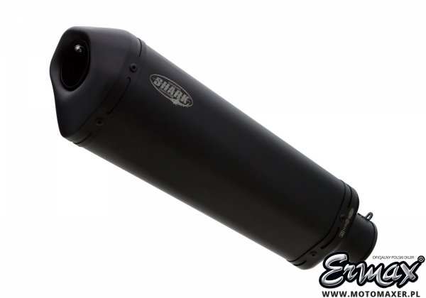 Sportowy wydech SHARK DSX-10 BLACK slip-on końcówka Kawasaki Z400 / Ninja 400 2022 - 2024 E5
