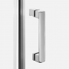 NEW TRENDY Kabina NESTA chrom 1D pięciokątna L 90x90x200 czyste 6mm Active Shield 2.0 K-3687