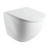 OMNIRES Komplet wanna 160cm z umywalką 55 x 36 cm kompozyt OVO M+ biały połysk (BP)+ misa WC OTTAWA COMFORT 