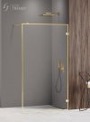 NEW TRENDY Kabina ścianka prysznicowa walk-in AVEXA GOLD SHINE 90x200 EXK-2160