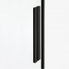 NEW TRENDY Kabina prysznicowa przesuwna SMART BLACK 100x110 EXK-4127