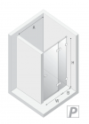 NEW TRENDY Drzwi wnękowe Eventa Gold Shine 80x200, drzwi pojedyncze EXK-4671/EXK-4672
