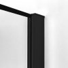 NEW TRENDY Parawan nawannowy NEW SOLEO BLACK 80x140 skrzydło pojedyncze nieruchome P-0095