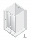 NEW TRENDY Drzwi wnękowe Eventa Copper Shine 120x200, drzwi pojedyncze EXK-6360/EXK-6361
