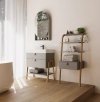 KROFAM - Toaletka MOSS 70 cm , szaro zielony  MO 7006-65Z-S