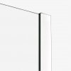 NEW TRENDY Kabina prysznicowa przyścienna drzwi przesuwne SOFTI 100x80x200 EXK-3935