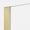 NEW TRENDY Kabina prysznicowa Nesta Light Gold 70x200, walk in K-1730